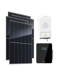 Monofase: vendita all'ingrosso Kit fotovoltaico monofase 6240W inverter 6kW DEYE batteria al litio 5.12kWh Xcellent