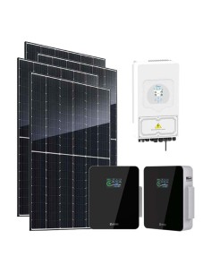 Monofase: vendita all'ingrosso Kit fotovoltaico monofase 6240W inverter 6kW DEYE batteria al litio 10.24kWh Xcellent