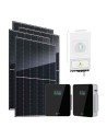 Monofase: vendita all'ingrosso Kit fotovoltaico monofase 6240W inverter 6kW DEYE batteria al litio 10.24kWh Xcellent