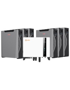 Solis con Weco: vendita all'ingrosso Sistema di accumulo trifase inverter 10kW Solis batteria al litio 32.22kWh Weco 5k3 XP