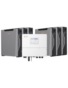Three-phase storage system 12kW Solis inverter 32.22kWh Weco 5k3 XP lithium battery