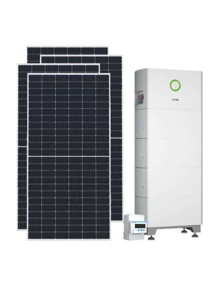 Three-phase photovoltaic kit 10530W 10kW inverter ALL IN ONE 10kWh lithium battery BU2-5.0-HV1 SAJ