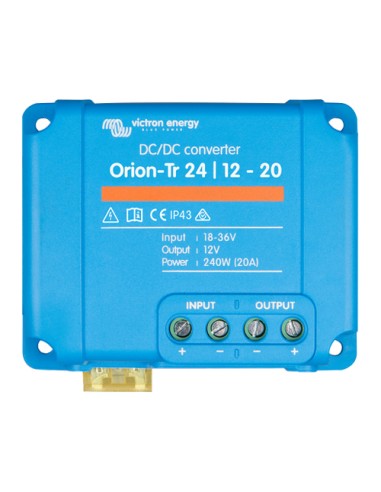 Convertitore di tensione DC-DC Orion-Tr Isolato 24/12-20A 240W Victron Energy - ORI241224110 | PuntoEnergia Italia