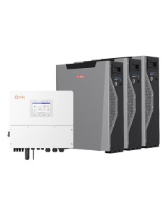 Three-phase storage system 20kW Solis inverter 16.11kWh Weco 5k3 XP lithium battery