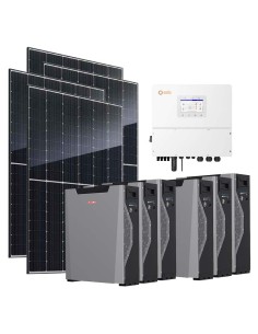 Trifase: vendita all'ingrosso Kit fotovoltaico trifase 20800W inverter 20kW Solis batteria al litio 32.22kWh Weco 5k3 XP