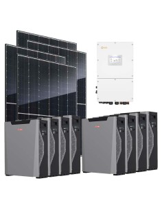 Trifase: vendita all'ingrosso Kit fotovoltaico trifase 50960W inverter 50kW Solis batteria al litio 42.96kWh Weco 5k3 XP