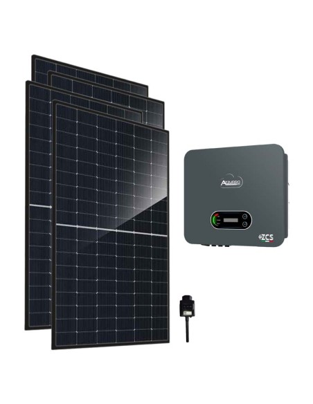 Trifase: vendita all'ingrosso Kit fotovoltaico trifase 5980W inverter di stringa 5.5kW Zucchetti connesso in rete