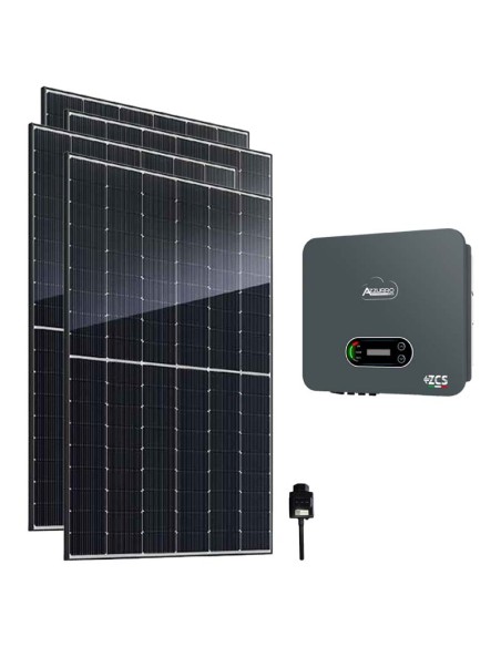 Trifase: vendita all'ingrosso Kit fotovoltaico trifase 5720W inverter di stringa 5.5kW Zucchetti connesso in rete
