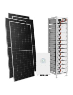 Three-phase photovoltaic kit 20230W inverter 20kW Deye lithium BOS-G 20.48kWh