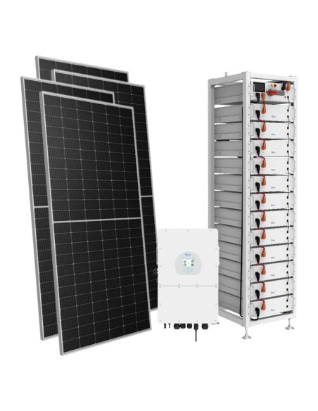 Three-phase photovoltaic kit 20230W inverter 20kW Deye lithium BOS-G 20.48kWh