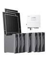 Trifase: vendita all'ingrosso Kit fotovoltaico trifase 20230W inverter 20kW Solis batteria al litio 37.59kWh Weco 5k3 XP