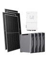 Trifase: vendita all'ingrosso Kit fotovoltaico trifase 30940W inverter 30kW Solis batteria al litio 21.48kWh Weco 5k3 XP