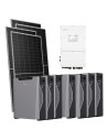 Trifase: vendita all'ingrosso Kit fotovoltaico trifase 30940W inverter 30kW Solis batteria al litio 32.22kWh Weco 5k3 XP