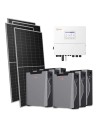 Trifase: vendita all'ingrosso Kit fotovoltaico trifase 13090W inverter 12kW Solis batteria al litio 32.22kWh Weco 5k3 XP
