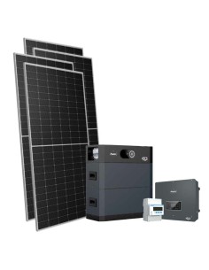 Trifase: vendita all'ingrosso Kit fotovoltaico trifase 10710W inverter 10kW Zucchetti batteria al litio 15.36kWh HV SMART 5K