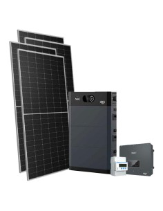 Three-phase photovoltaic kit 20230W 20kW Zucchetti inverter HV SMART 5K 15.36kWh lithium battery