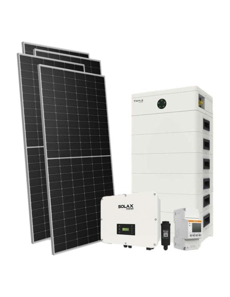 Trifase: vendita all'ingrosso Kit fotovoltaico trifase 20230W inverter 20kW batteria al litio 28.8kWh TP-HS36 Solax Power