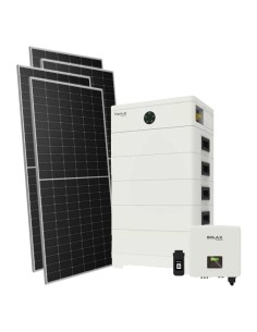 Trifase: vendita all'ingrosso Kit fotovoltaico trifase 10710W inverter Solax Power 10kW batteria al litio 18KWh TP-HS36