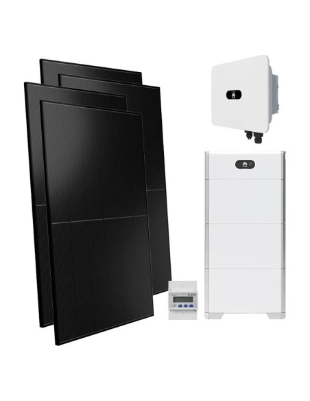 Trifase: vendita all'ingrosso Kit fotovoltaico trifase 12000W inverter 12kW MB0 Huawei batteria al litio LUNA2000 15kWh BMS
