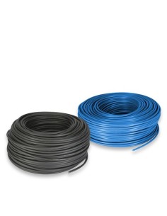 Materiale elettrico: vendita all'ingrosso Set Cavo Elettrico 25mm 3mt Blu e 3mt Nero - CAVENE3mt-25