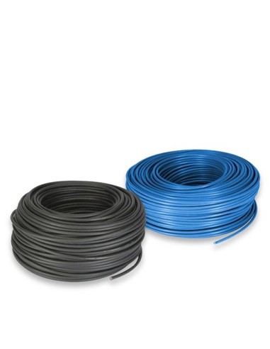 Materiale elettrico: vendita all'ingrosso Set Cavo Elettrico 25mm 3mt Blu e 3mt Nero - CAVENE3mt-25
