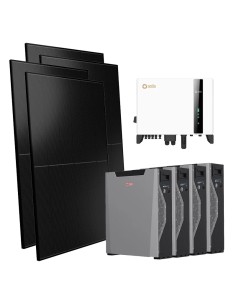 Trifase: vendita all'ingrosso Kit fotovoltaico trifase 10000W inverter 10kW Solis batteria al litio 21.48kWh Weco 5k3 XP