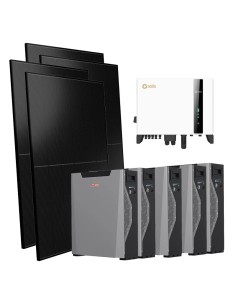 Trifase: vendita all'ingrosso Kit fotovoltaico trifase 10000W inverter 10kW Solis batteria al litio 26.8kWh Weco 5k3 XP