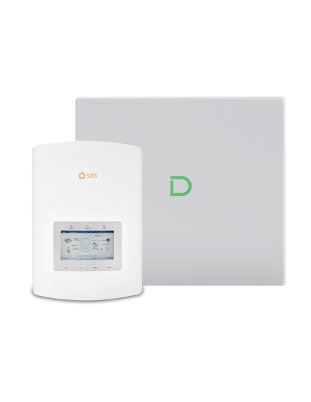 Single-phase storage system 3kW Solis inverter Dyness Powerbox G2 10.24kWh lithium battery