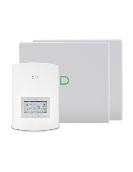 Single-phase storage system 6kW Solis inverter Dyness Powerbox G2 20.48kWh lithium battery