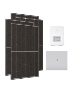 Monofase: vendita all'ingrosso Kit fotovoltaico monofase 3150W inverter 3kW Solis batteria al litio Dyness Powerbox G2 10.24kWh