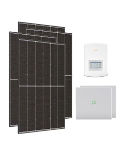 Single-phase photovoltaic kit 6300W 6kW Solis inverter Dyness Powerbox G2 20.48kWh lithium battery