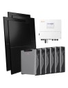 Three-phase photovoltaic kit 20000W 20kW Solis inverter 32.2kWh lithium battery Weco 5k3 XP