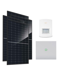 Single-phase photovoltaic kit 3680W 3.6kW Solis inverter Dyness Powerbox G2 10.24kWh lithium battery