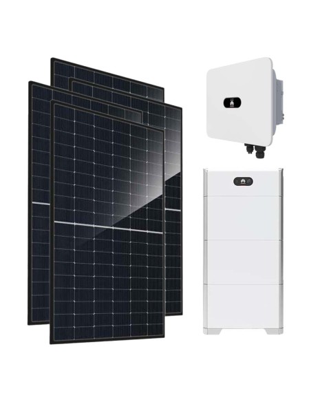 Trifase: vendita all'ingrosso Kit fotovoltaico trifase 15640W inverter 15kW MB0 batteria al litio 15kWh LUNA2000 Huawei