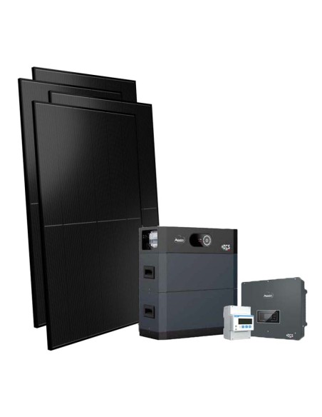 Trifase: vendita all'ingrosso Kit fotovoltaico trifase 20000W inverter 20kW Zucchetti batteria al litio 10.24kWh HV SMART 5K