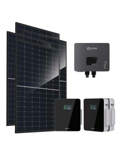 Monofase: vendita all'ingrosso Kit fotovoltaico monofase 6440W inverter 6kW IFL06 batteria al litio 15.36kWh Xcellent Renon P...