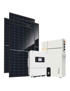 Single phase photovoltaic kit 6440W 6kW LV inverter 5.3kWh lithium battery TP-LD53 Solax Power