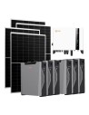 Trifase: vendita all'ingrosso Kit fotovoltaico trifase 10230W inverter 10kW Solis batteria al litio 32.22kWh Weco 5k3 XP