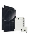 Three phase photovoltaic kit 10120W Solax Power 10kW inverter 25.2kWh lithium battery TP-HS36