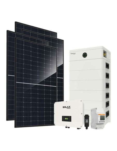 Trifase: vendita all'ingrosso Kit fotovoltaico trifase 20240W inverter 20kW batteria al litio 28.8kWh TP-HS36 Solax Power