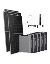 Three-phase photovoltaic kit 10710W 10kW Solis inverter 26.85kWh lithium battery Weco 5k3 XP