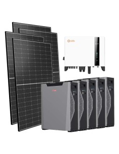 Trifase: vendita all'ingrosso Kit fotovoltaico trifase 8000W inverter 8kW Solis batteria al litio 26.85kWh Weco 5k3 XP