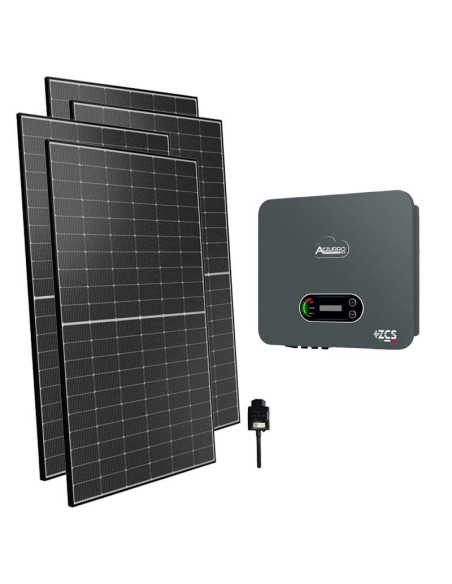 Trifase: vendita all'ingrosso Kit fotovoltaico trifase 12000W inverter di stringa 12kW Zucchetti connesso in rete