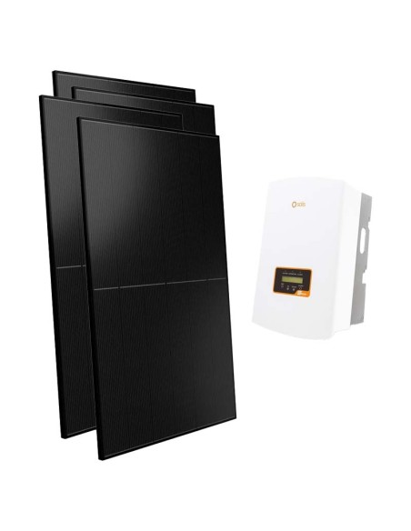 6500W three-phase photovoltaic kit 6kW Solis grid-connected string inverter
