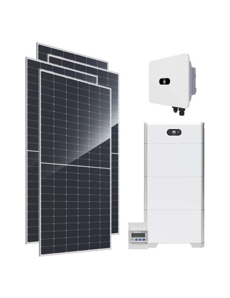 Three-phase photovoltaic kit 20400W 20kW inverter MB0 15kWh lithium battery LUNA2000 Huawei