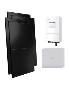 Single-phase photovoltaic kit 8000W 8kW Solis inverter Dyness Powerbox G2 20.48kWh lithium battery