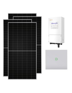 Single-phase photovoltaic kit 8260W 8kW Solis inverter Dyness Powerbox G2 10.24kWh lithium battery