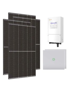 Single-phase photovoltaic kit 9100W 8kW Solis inverter Dyness Powerbox G2 20.48kWh lithium battery