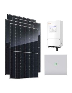 Single-phase photovoltaic kit 8320W 8kW Solis inverter Dyness Powerbox G2 10.24kWh lithium battery