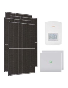Single-phase photovoltaic kit 5460W 5kW Solis inverter Dyness Powerbox G2 20.48kWh lithium battery